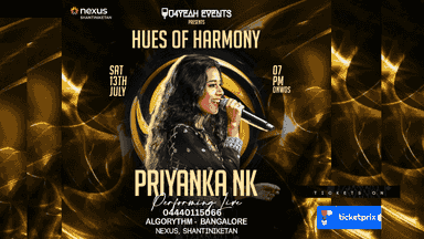 HUES OF HARMONY ft Priyanka NK cover picture