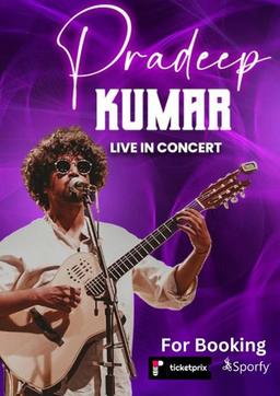 Pradeep kumar 2.0 LIVE IN CONCERT  event poster